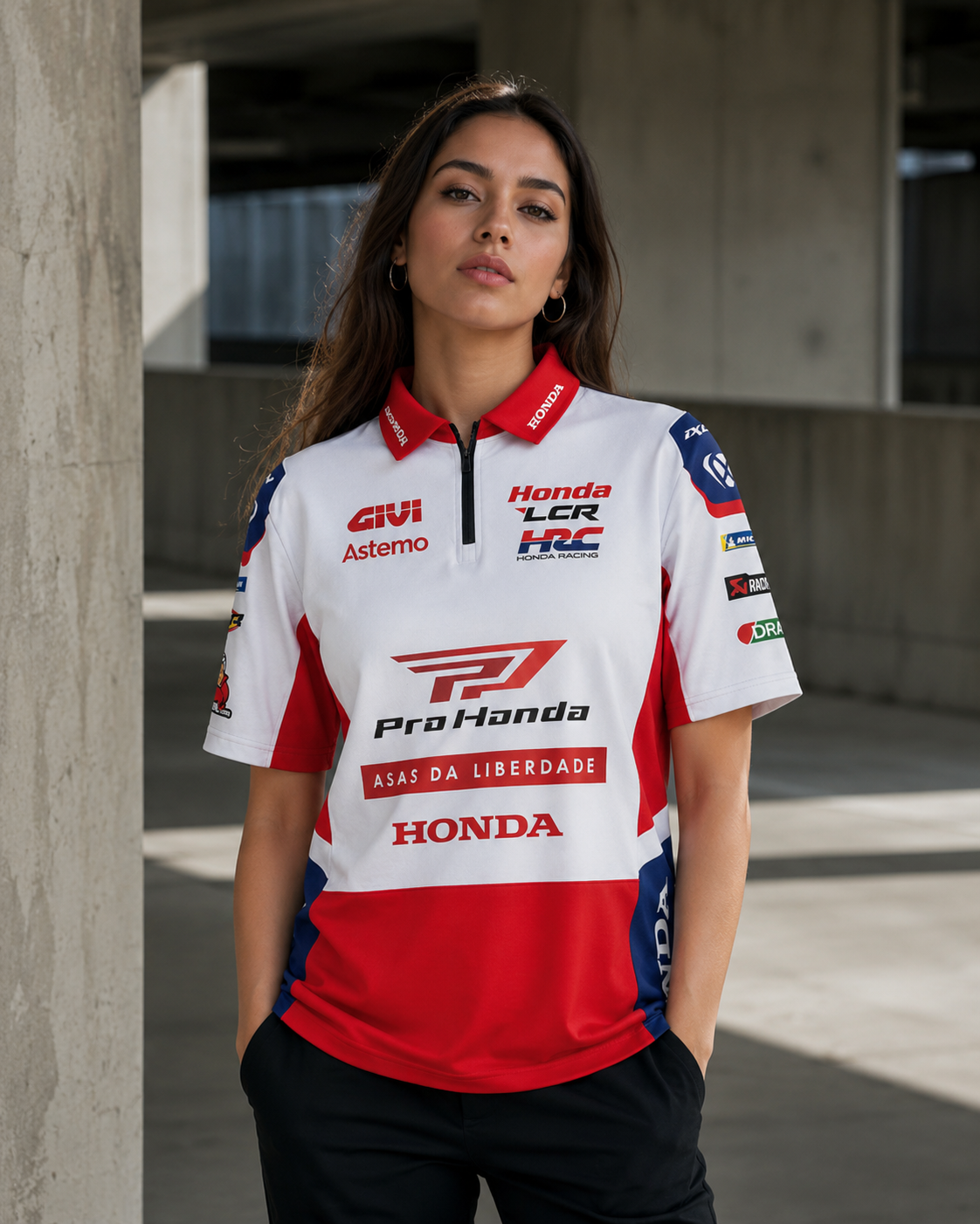 LCR Honda Racing-Team Poloshirt Replica 2026 IXON