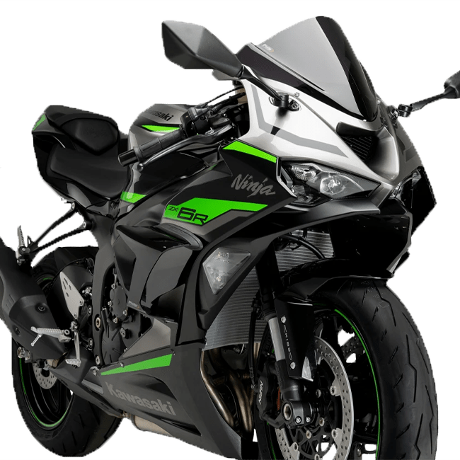 Puig Winglets Side Spoiler Downforce Kawasaki ZX-6 R (24-25)