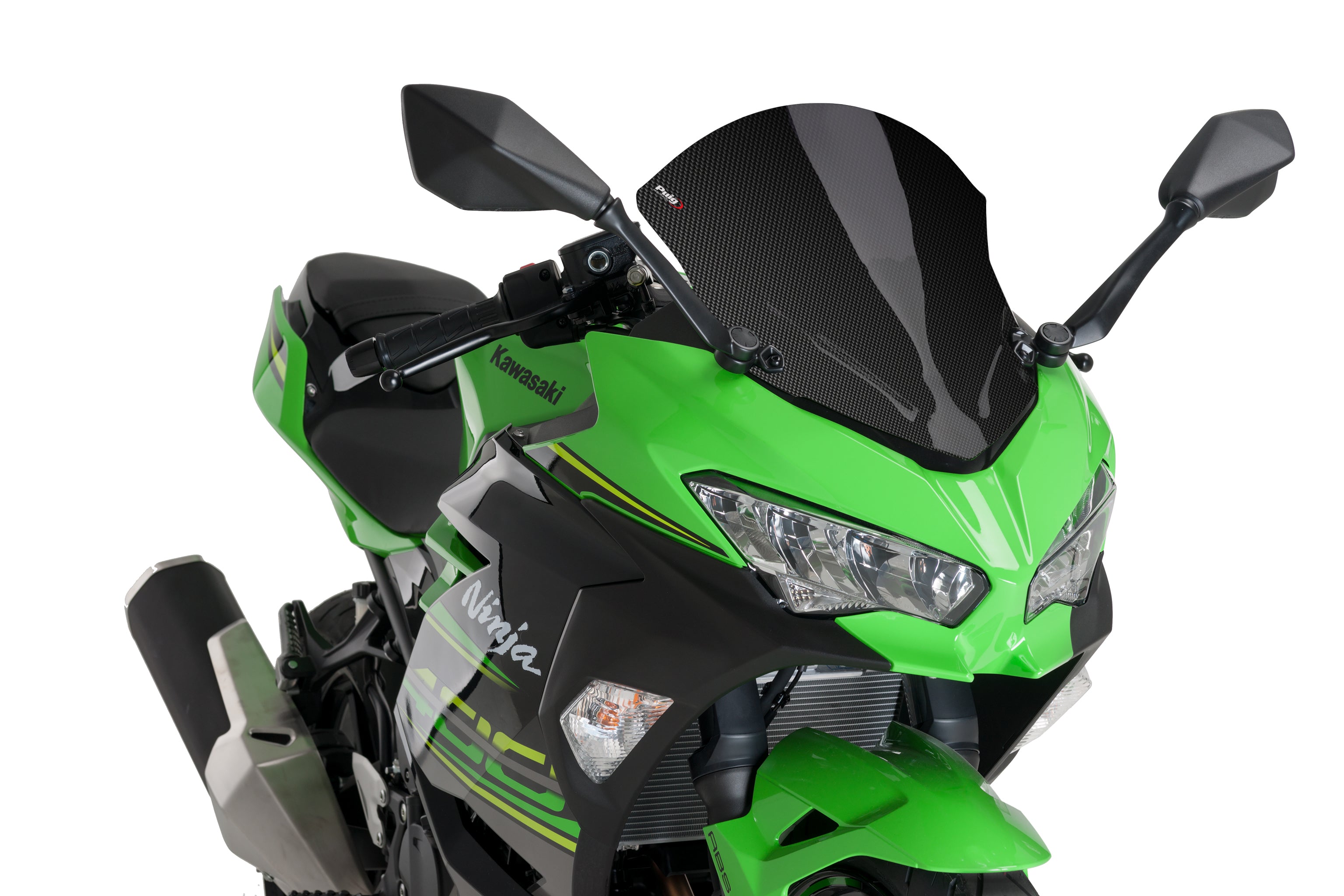 Puig Z-Racing Windshield Kawasaki Ninja 400 (18-23)