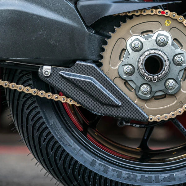 Carbon Kettenschutz WorldSSP Feel Racing Ducati Panigale V2 955 (20-24) FR.495.114.C