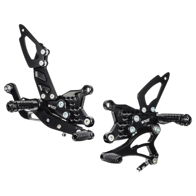 Fußrastenanlage Bonamici Aprilia RSV4/1100 Factory/RF/RR (17-20) A005S