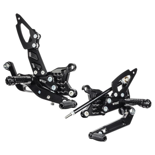 Fußrastenanlage Race Bonamici Racing Aprilia RSV4/RR/1100 Factory (21-26) A005SR