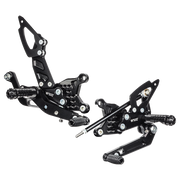 Fußrastenanlage Race Bonamici Aprilia RSV4/1100 Factory/RF/RR (17-20) A005SR