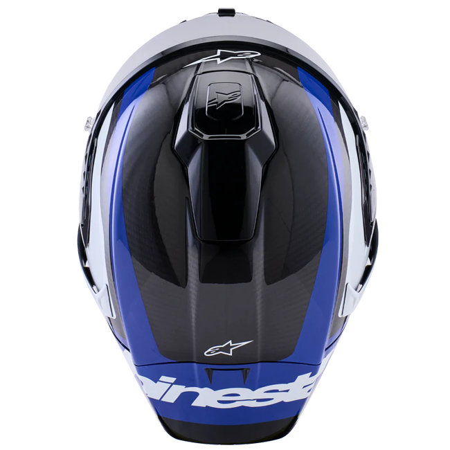 Alpinestars Supertech R10 Helm Arius Blau Glanz 8203926-1647