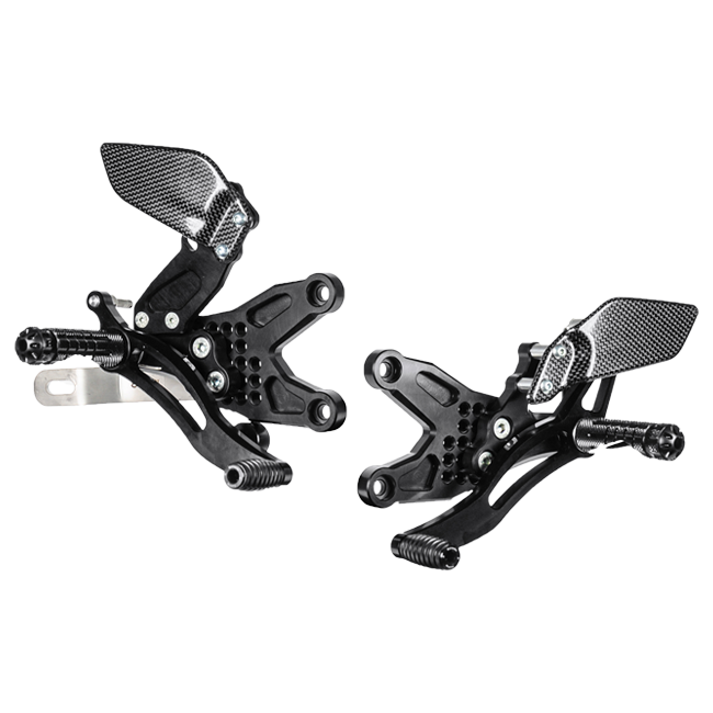 Fußrastenanlage Bonamici Racing BMW S1000RR und HP4 K46 (09-14) B001/R