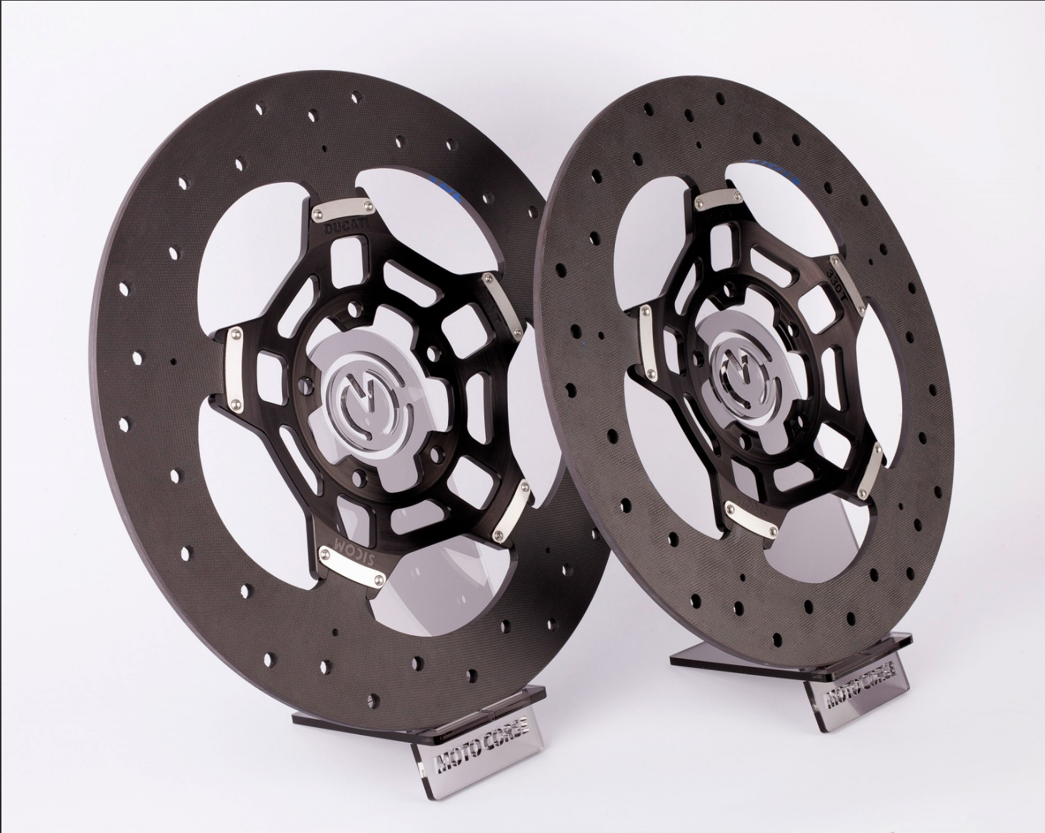 SICOM Carbon-Keramik Bremsscheiben T-Drive SSP 330x6mm Kit Ducati Panigale V4/S/R (18-24)