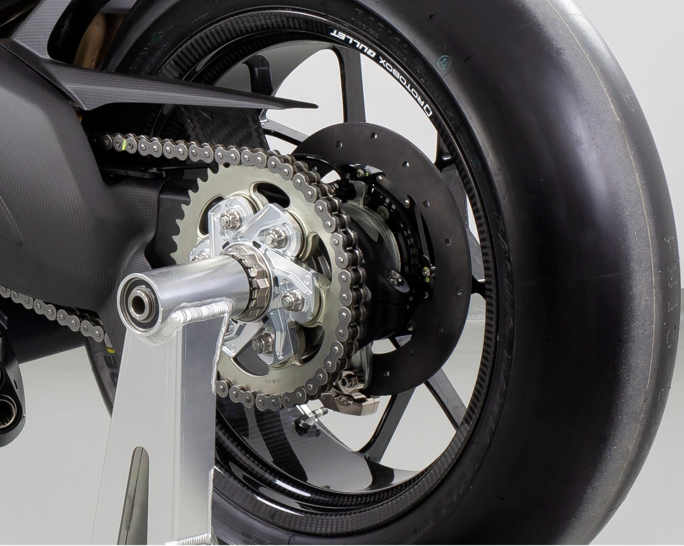 SICOM Carbon-Keramik Hinterrad-Bremsscheiben T-Drive 245x6mm Kit Ducati Panigale V2 955 (20-24)