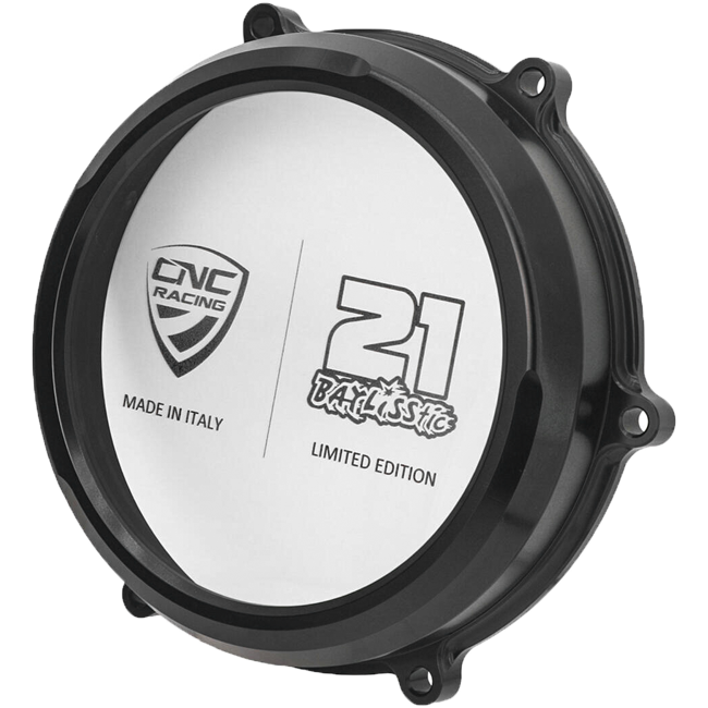 Transparenter Kupplungsdeckel Troy Bayliss Limited Edition CNC Racing Ducati Panigale V4/S (25-26) CA210TB