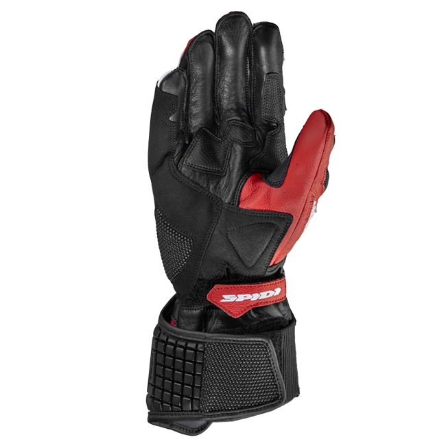 Spidi Carbo 5 Sport Motorrad Lederhandschuhe | Herren | Rot | A185014