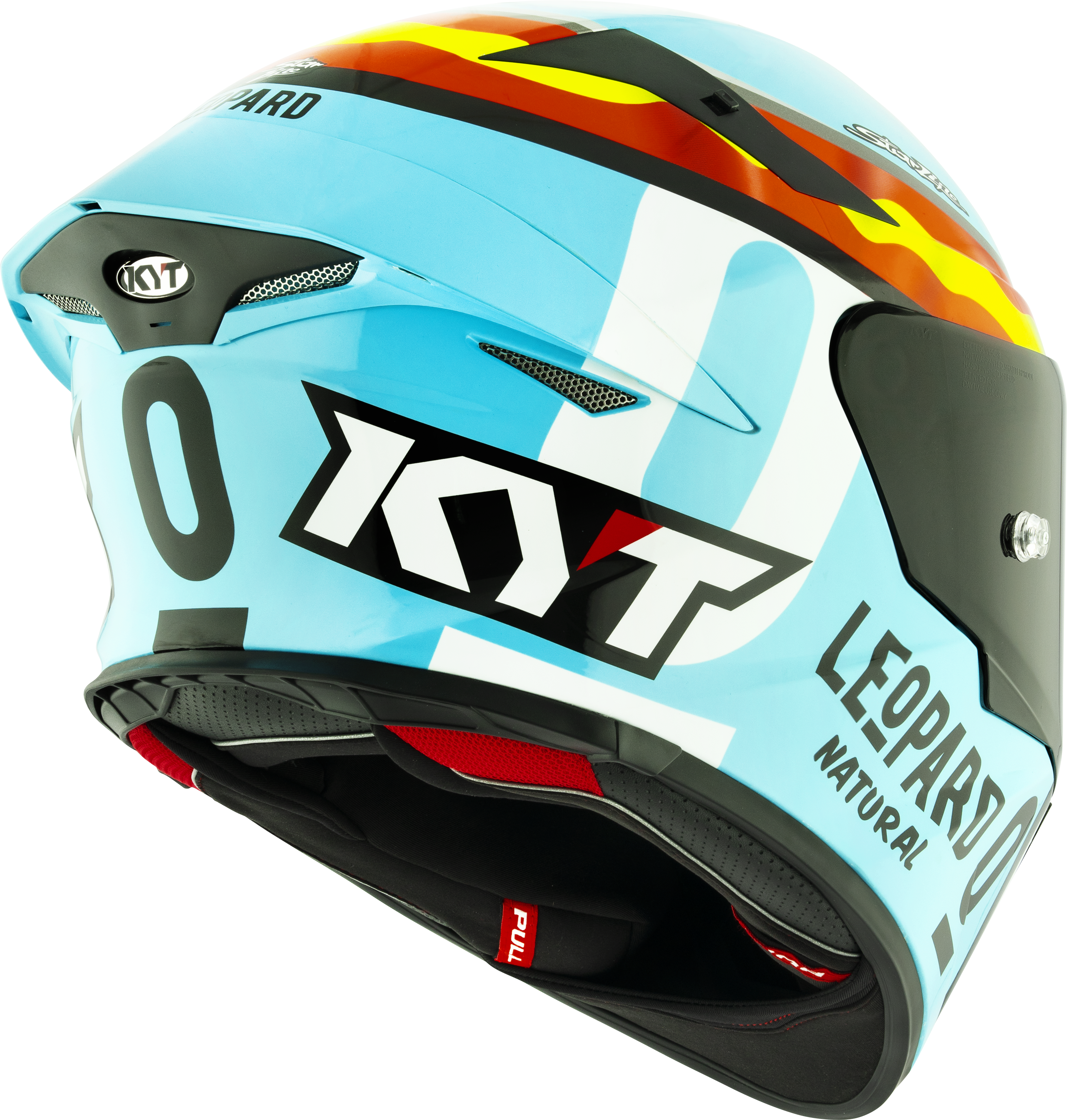 KYT TT-Revo Helm Leopard Racing Replica Spanien Y6TR0018