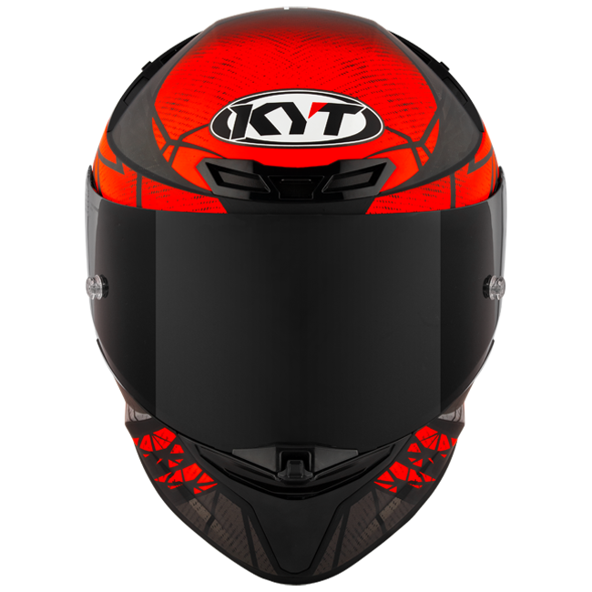 KYT TT-Revo Helm Combustion Red matt Y6TR0038