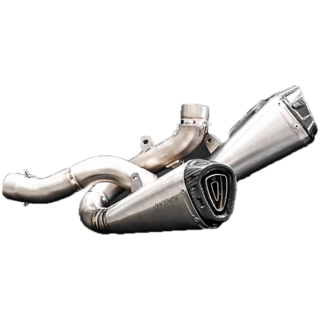Vandemon Slip-On Low Titanium Ducati Panigale V4/S/R (22-24)