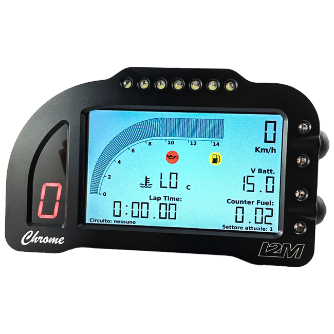 I2M Chrome Lite Dashboard Ducati Panigale V4/S (18-24)