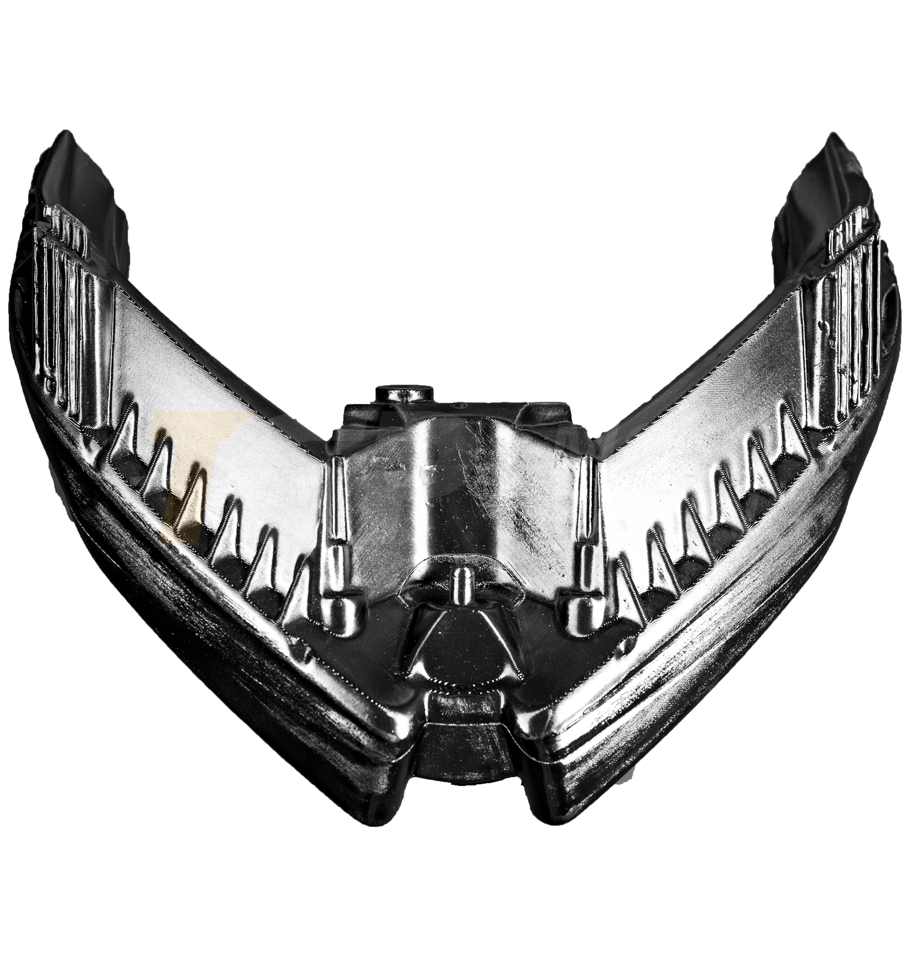 Dummy Rücklicht Abdeckung Hecklicht-Attrappe schwarz glanz TGP MotoRacing Ducati Panigale V4/S/R (25-26)