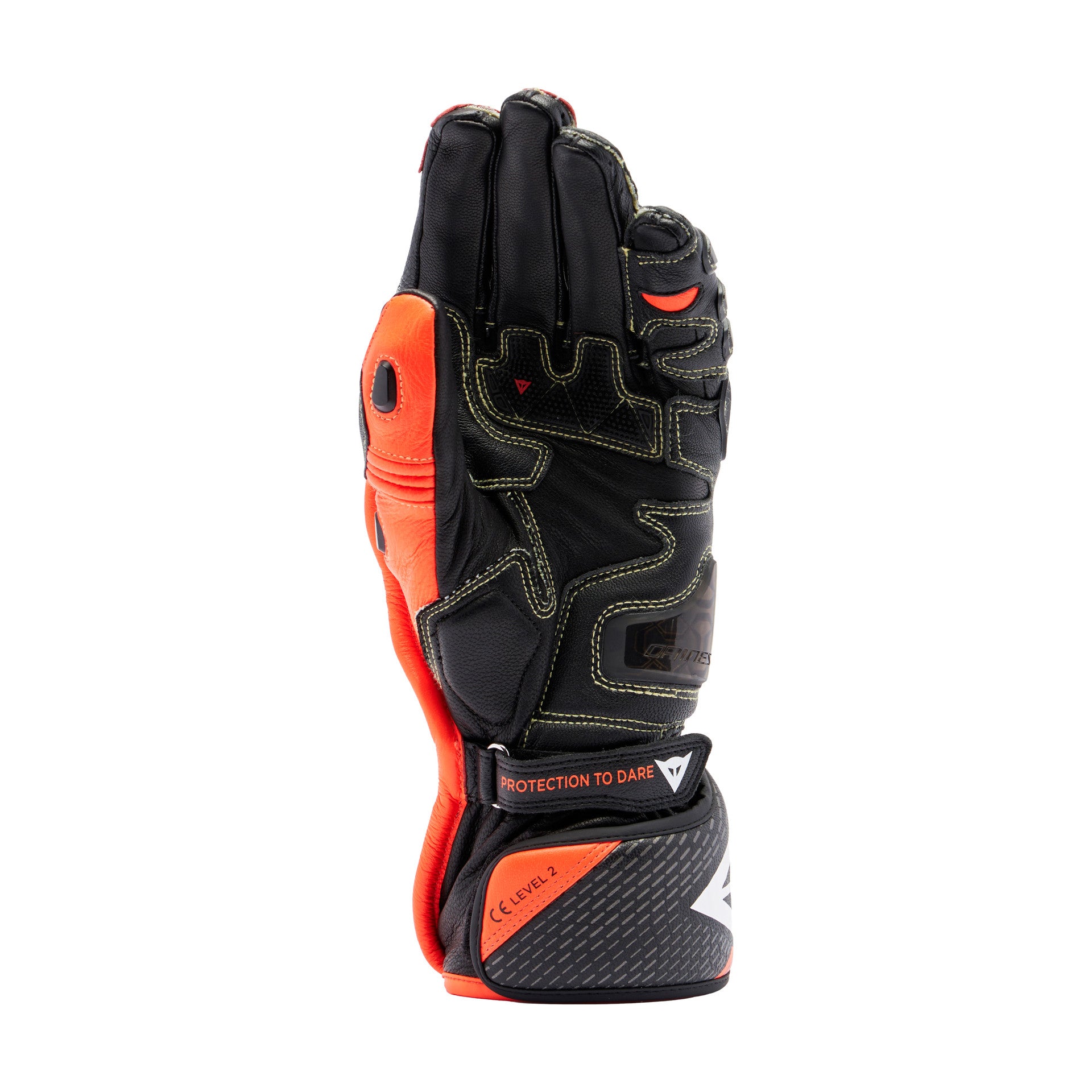 Dainese Full Metal 7 Racing Motorrad Lederhandschuhe | Herren | Schwarz/Rot | 201810001462800