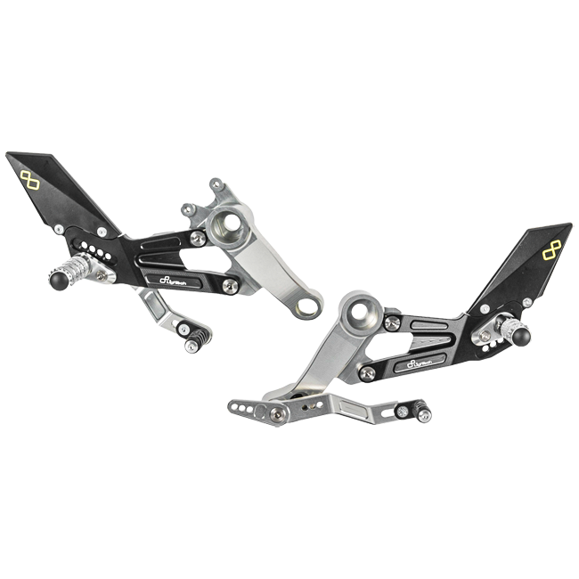 Fußrastenanlage LighTech Aprilia RS 660 (20-26) FTRAP007/W