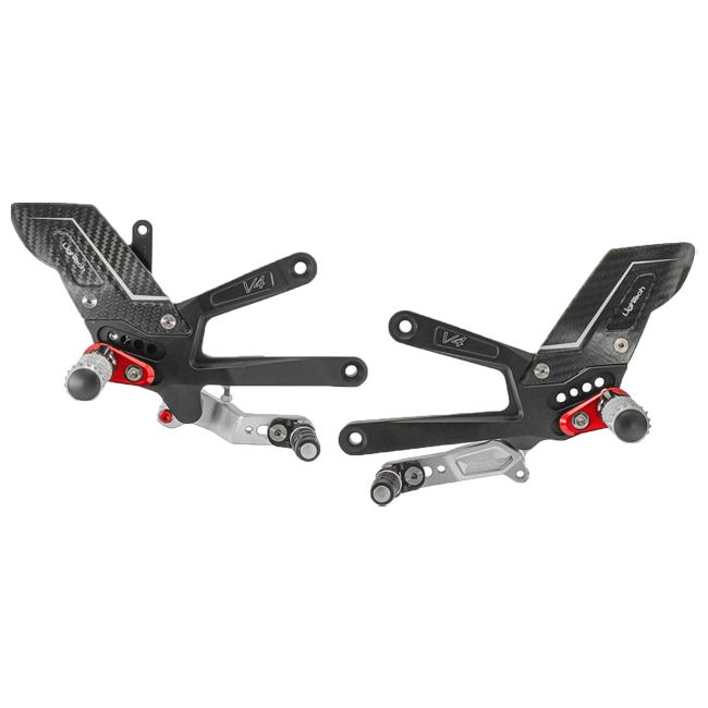Fußrastenanlage R LighTech Ducati Panigale V4/S/R (25-26) FTRDU017R