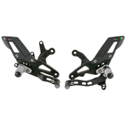 Fußrastenanlage LighTech Umkehrschaltung Kawasaki ZX-6R/636/RR (05-26) FTRKA009/W