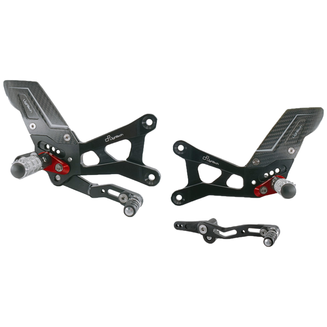 Fußrastenanlage R LighTech Yamaha YZF-R6 (06-16) FTRYA002R