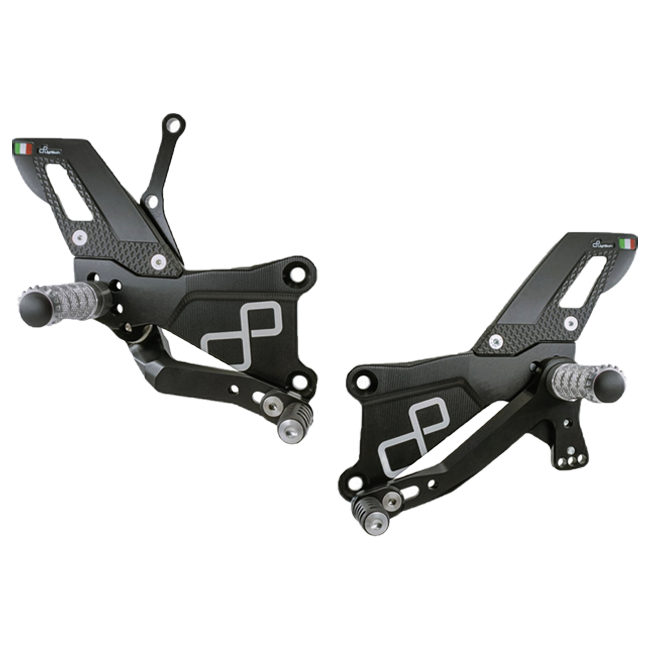 Fußrastenanlage Track-Use LighTech Yamaha YZF-R3 (15-26) FTRYA019