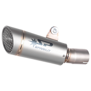 Spark Exhaust Slip-On Grid-O Titanium BMW S1000RR K67 (19-26) GBM0702