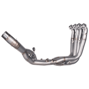 Spark Exhaust Krümmer mit Brücke am Verbindungsrohr Titanium BMW M1000RR K66 (21-26) GBM8823