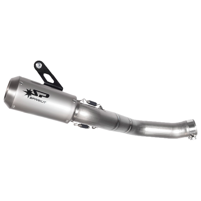 Spark Exhaust Slip-On MotoGP + KAT-Ersatzrohr Kawasaki ZX-10 R/RR (16-20) GKA8816T