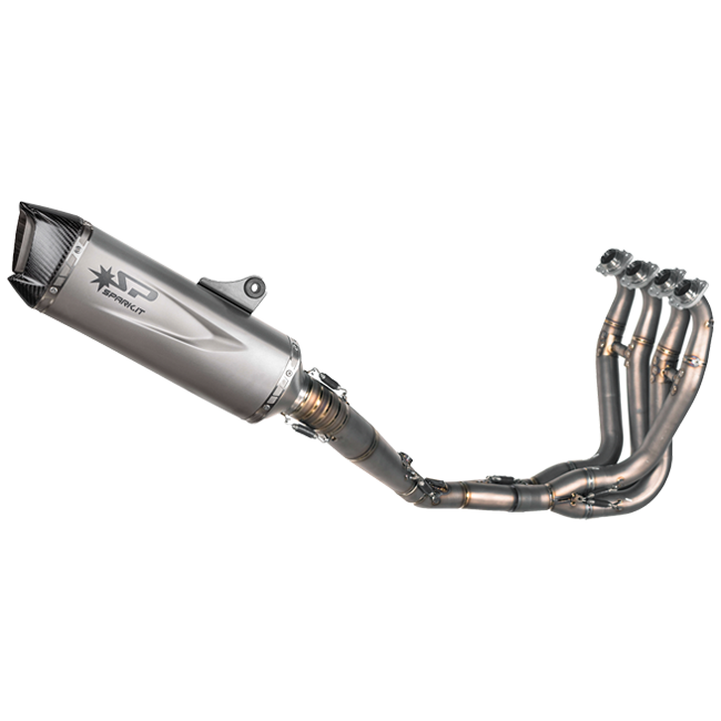 Spark Exhaust Komplettanlage Titanium Kawasaki ZX-6R/RR/636 (09-26) GKA8829T