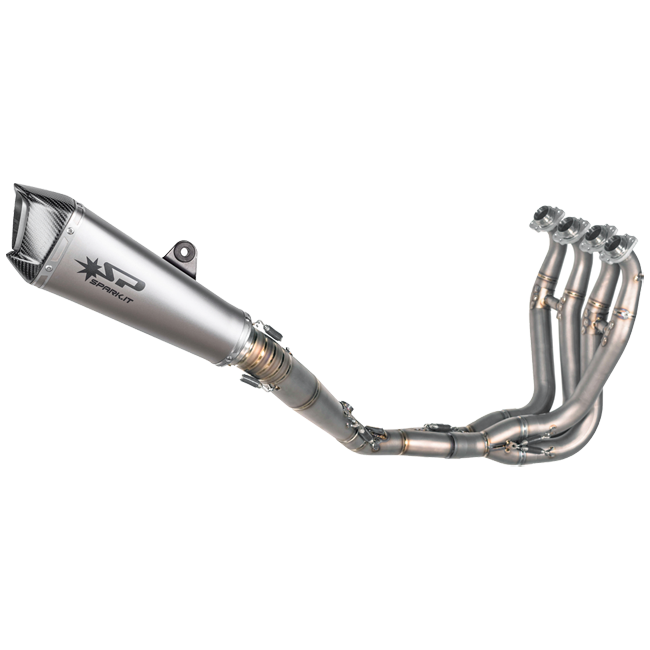 Spark Exhaust Komplettanlage Titanium Kawasaki ZX-6R/RR/636 (09-26) GKA8832T