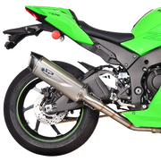 Spark Exhaust Slip-On Force EVO + KAT-Ersatzrohr Kawasaki ZX-10 R/RR (21-25) GKA8844T