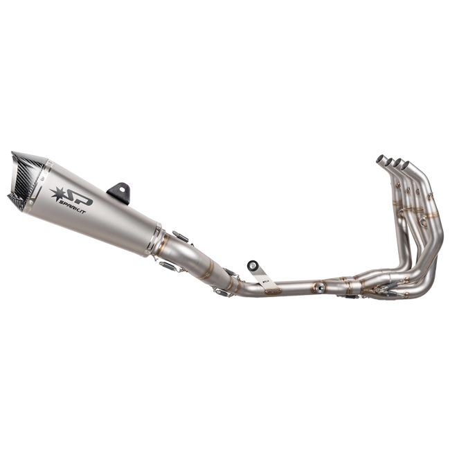 Spark Exhaust Komplettanlage Edelstahl Konix EVO Kawasaki ZX-4RR (23-26) GKA8850