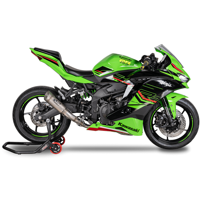 Spark Exhaust Krümmer Racing 4-2-1 Collector Titanium Kawasaki ZX-4 RR (23-26) GKA8851