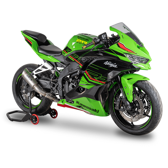 Spark Exhaust Krümmer Racing 4-2-1 Collector Titanium Kawasaki ZX-4 RR (23-26) GKA8851