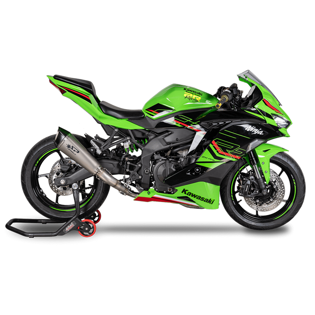 Spark Exhaust Komplettanlage Racing Konix Evo Collector Titanium Kawasaki ZX-4RR (23-26) GKA8856T