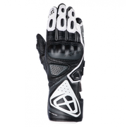 IXON GP5 Air L Motorrad Lederhandschuhe | Frauen | Weiß/Schwarz