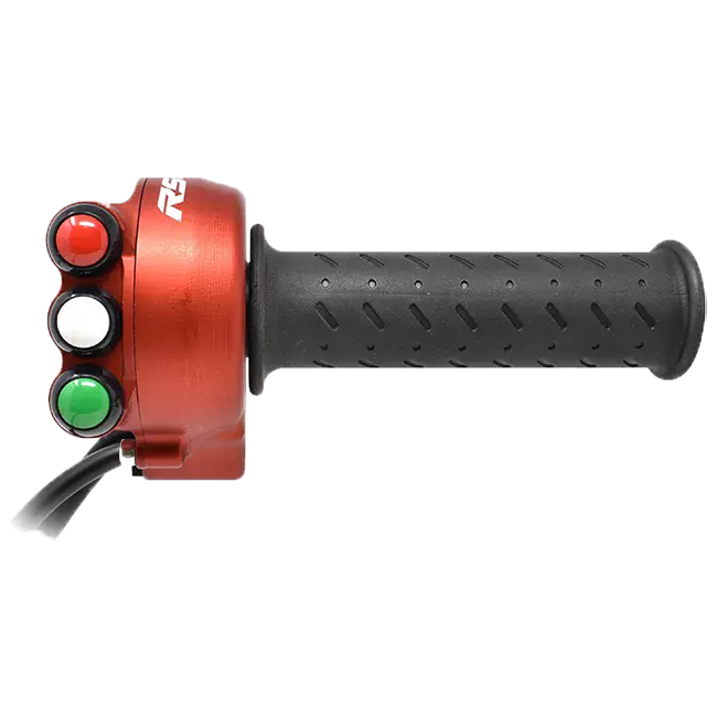 Gasgriffgehäuse mit integriertem Lenkerschalter JetPrime Aprilia RS 660 (20-24) JP ACC 660