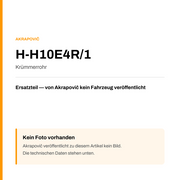 Akrapovic Krümmerrohr H-H10E4R/1 — Platzhalter, kein Herstellerfoto verfügbar