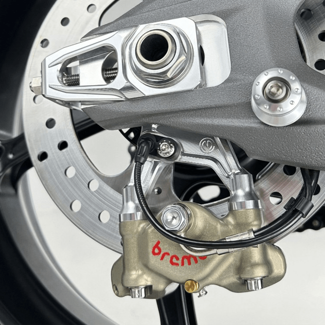 Kettenspanner Kit mit Bremssattelhalter und Brembo P2-30 69.5 mm XA6H530 Motocorse Ducati Panigale V4/S (25-26)