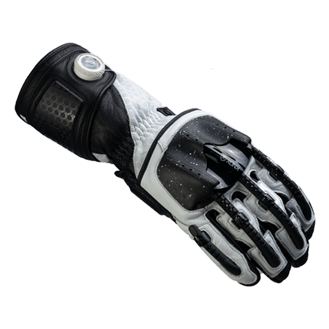 Knox Handroid MK5 Racing Lederhandschuhe | Herren | Schwarz/Weiß | 11769404101