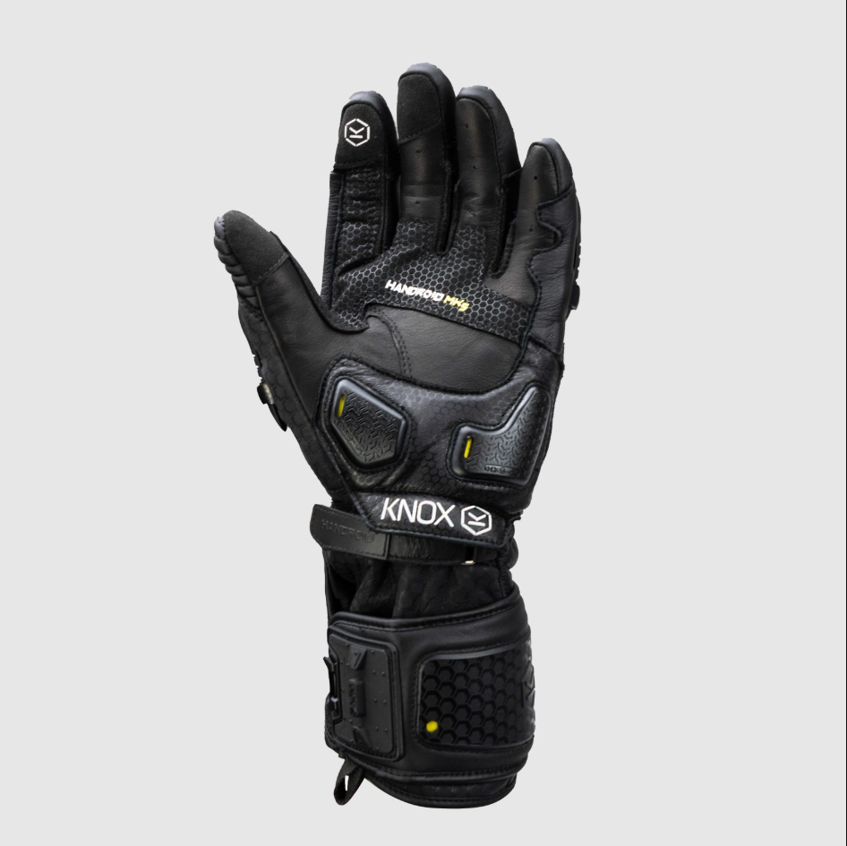 Knox Handroid MK5 Racing Lederhandschuhe | Herren | Schwarz | 11769404100