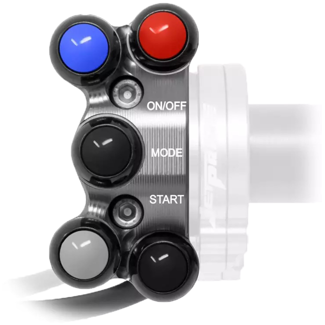 Lenkerschalter für JetPrime JP ACC 133/143 Gasgriff Yamaha YZF-R1/M RN65 (20-26) JP PLD 133