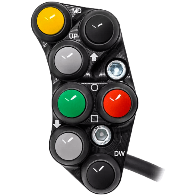 Lenkerschalter Race links JetPrime Ducati Panigale V4/S/R (25-26) JP PSR DU056