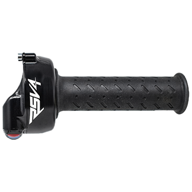 Gasgriffgehäuse mit integriertem Lenkerschalter JetPrime Aprilia RSV4/1100 Factory/RF/RR (17-20) JP ACC 009