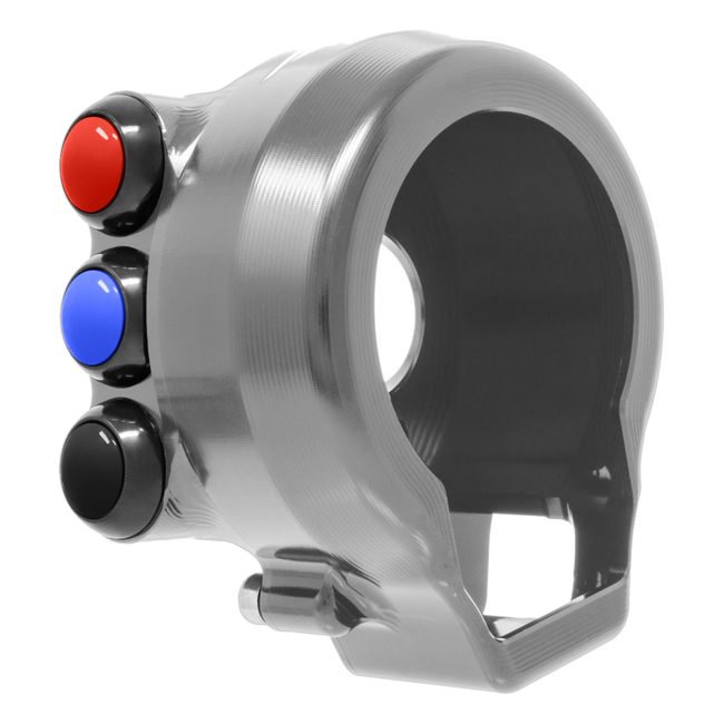 Gasgriffgehäuse mit integriertem Lenkerschalter JetPrime Aprilia RSV4 / RSV4 RR (17-20) JP CO AP009RV