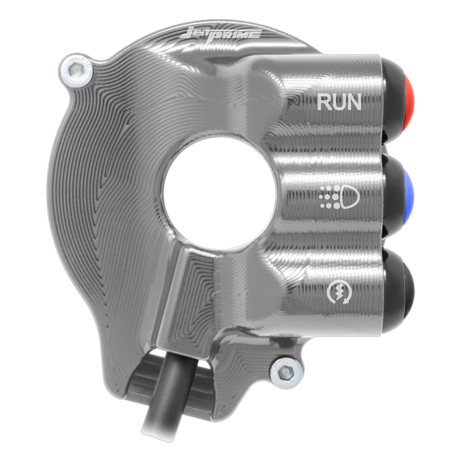 Gasgriffgehäuse mit integriertem Lenkerschalter JetPrime Aprilia RSV4 RF (17-18) JP CO AP009RV