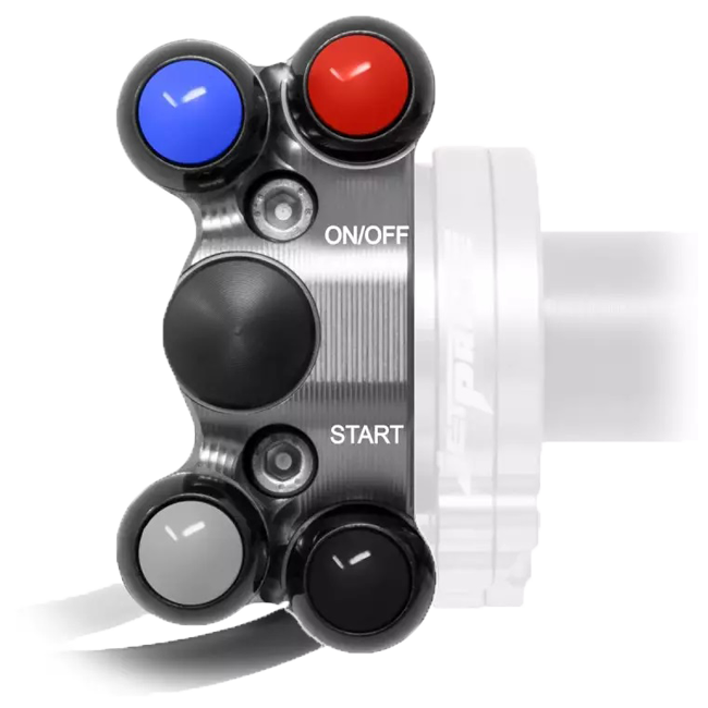 Lenkerschalter für JetPrime JP ACC 120 Gasgriff Ducati Panigale V4 R (19-21) JP PLD 120R