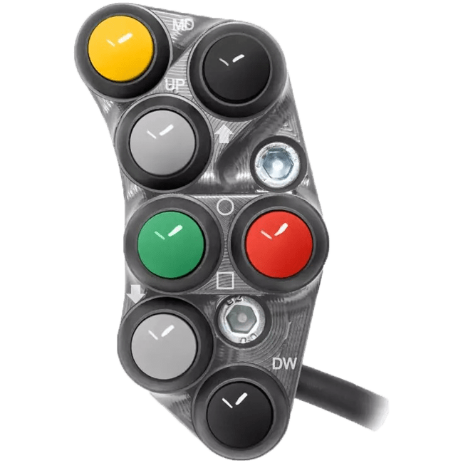 Lenkerschalter Race links JetPrime Ducati Panigale V4/S/R (25-26) JP PSR DU056