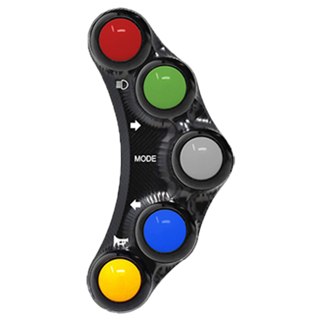 Lenkerschalter Street links JetPrime Aprilia RSV4/Factory/R/RR/RF (09-16)  JP PLS 009