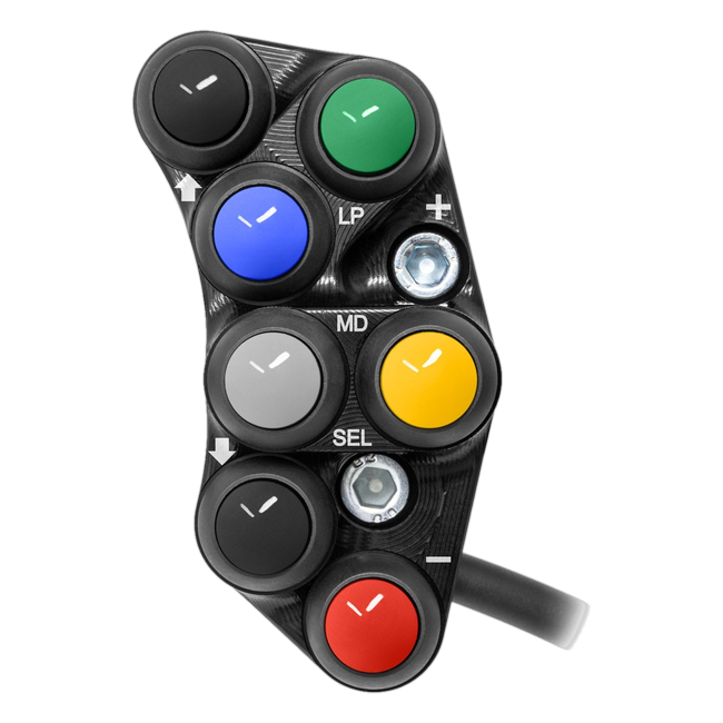 Lenkerschalter Race links JetPrime Ducati Panigale V4 (18-24) JP PSR DU020