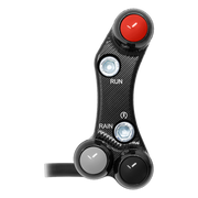 Lenkerschalter Superbike rechts JetPrime Ducati Panigale V4 R (23-24) JP SPDB 020M – für MoTeC-Dashboard, versetztes Lochbild